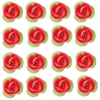 Gaufrettes de fleurs de 3,5 cm - Dekora - 150 unités