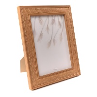 Cadre pour photo de 13 x 18 cm en rotin marron