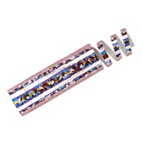 Guirlande holographique de couleurs - 3,80 m
