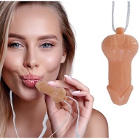 Sifflet en forme de pénis de 6 cm