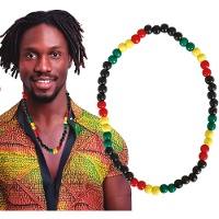 Collier jamaïcain reggae