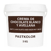 Crème de chocolat blanc et noisette de 3 kg - Pastkolor
