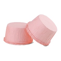 Caissettes pour cupcakes de 5,5 cm ondulées et colorées - Decora - 25 unités