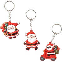 Porte-clés Père Noël - 1 unité