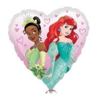 Ballon coeur Princesse Disney 43 cm - Anagramme