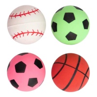 Ballon de sport 2,7 cm - 4 pièces