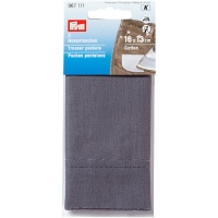 Poche de pantalon moyenne 16 x 13 cm grise - Prym - 2 pcs.