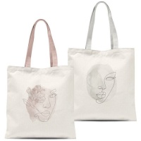 Sac en tissu Line Art 48 cm - DCasa - 1 pc.