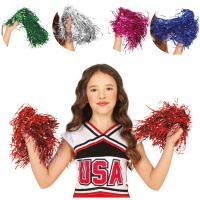 Pompons de pom-pom girls pour enfants - 2 unités