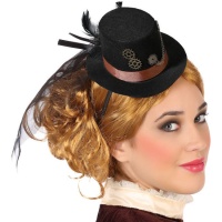 Mini chapeau Steampunk sur bandeau