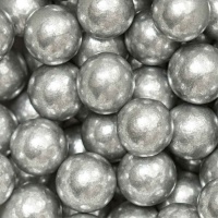 Paillettes perlées argentées grand modèle 100 g - Décorer