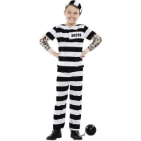 Costume de prisonnier tatoué pour enfants