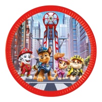 Assiettes Paw Patrol in the City 23 cm - 8 pcs.