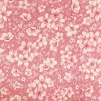 Tissu de popeline de coton Fleurs de cerisier - Katia