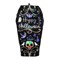 Happy Halloween Ballon Cercueil 38 X 68 cm - Anagramme