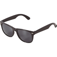 Lunettes noires avec monture en plastique