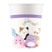 Gobelets Squishmallows 200 ml - lot de 8