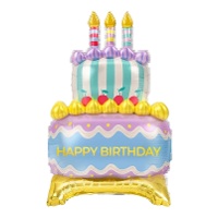 Ballon de gâteau avec pied 59 x 89 cm