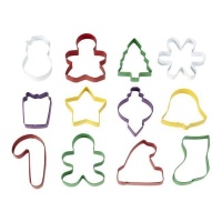 Découpeurs de cubes de Noël - Wilton - 12 pcs.