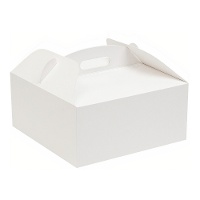 Boîte de 31 x 31 x 12 cm pour tarte avec poignée - Hilarious