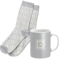 Coffret cadeau tasse et chaussettes Panot