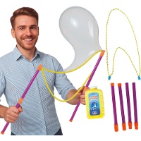 Kit de bulles géantes avec baguettes et cordelette