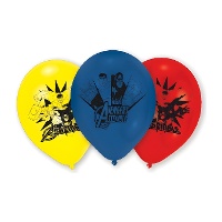 Ballons en latex Avengers - 6 unités