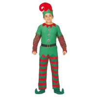 Costume de lutin rayé pour enfants