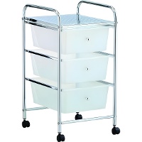 Chariot auxiliaire de 62 x 36,5 x 32 cm avec 3 tiroirs - 1 unité