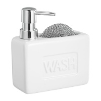 Distributeur de savon Wash avec porte?tampon intégré