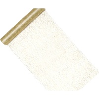Chemin de table de 36 cm en fibre - 9 m