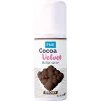 Spray comestible effet velours à base de beurre de cacao de 100 ml - PME