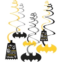 Suspensions décoratives Batman - 6 pièces