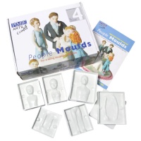 Moules pour figurines familiales - PME - 24 pièces.