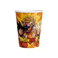 Coupes Dragon Ball 250 ml - 8 unités