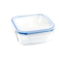 0,8 L verre carré Tupperware - Vier