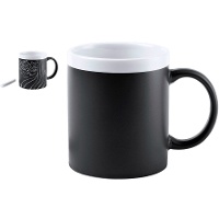 Tasse de 350 ml avec ardoise pour peindre - 1 unité