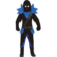 Costume de guerrier noir junior