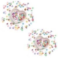 Paillettes en forme de fleur 1 cm - 5 gr