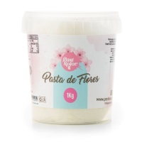 Pâte de fleurs blanches 1 kg - Pastkolor