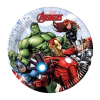 Assiettes Avengers in Action 19.5cm - 8 pcs.