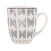 Mug 350 ml avec impression bleu-gris