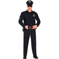 Costume de policier de la grande ville pour homme