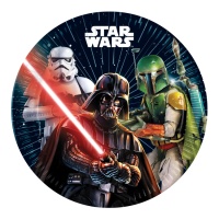 Assiettes Star Wars Galaxy 23 cm - 8 pièces