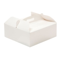 Boîte à gâteaux carrée 33,5 x 33,5 x 12 cm - Decora