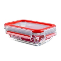 Tupperware rectangulaire en verre de 500 ml - Emsa