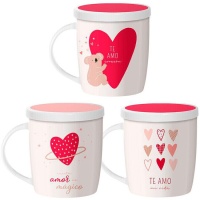 Tasse d'amour de 350 ml avec filtre - 1 pc.