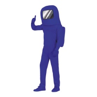 Costume d'astronaute junior bleu