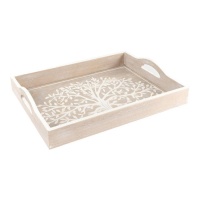 Plateau de service Arbre 40 x 30 cm - DCasa