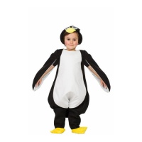 Costume de pingouin jaune pour bébé